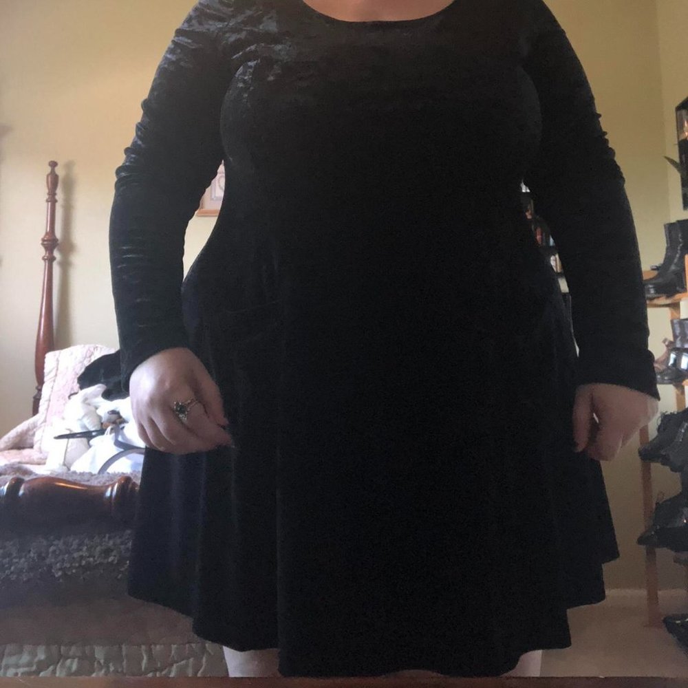 Moda International Women's Black Dress